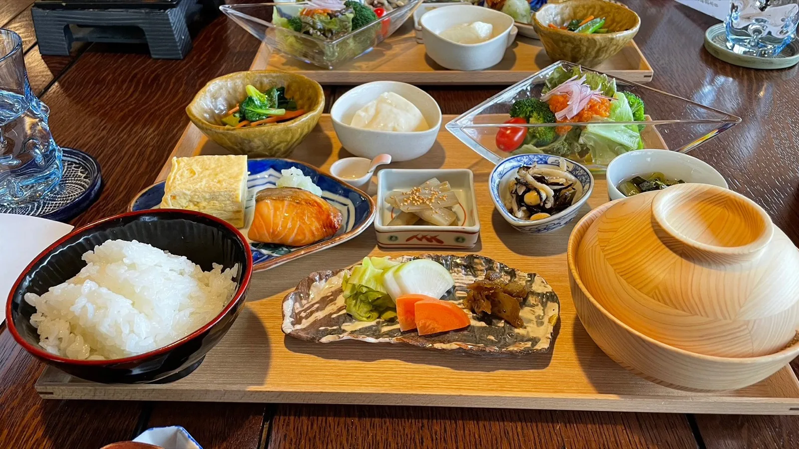 朝食の膳