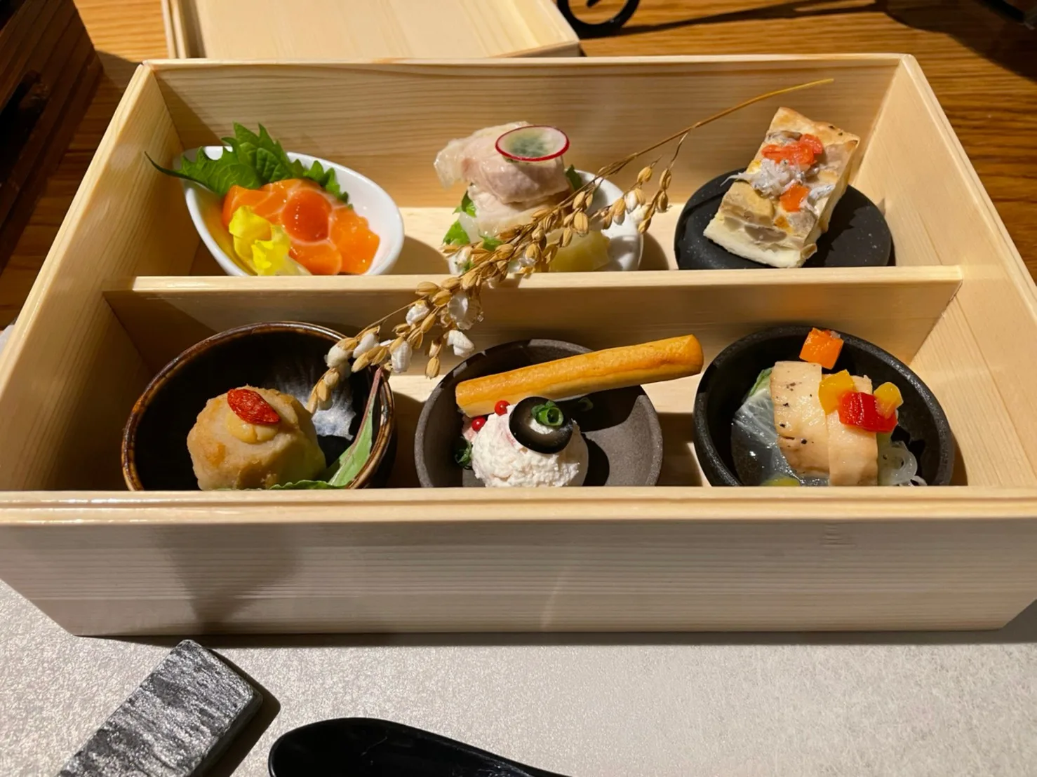 夕食の基本会席料理