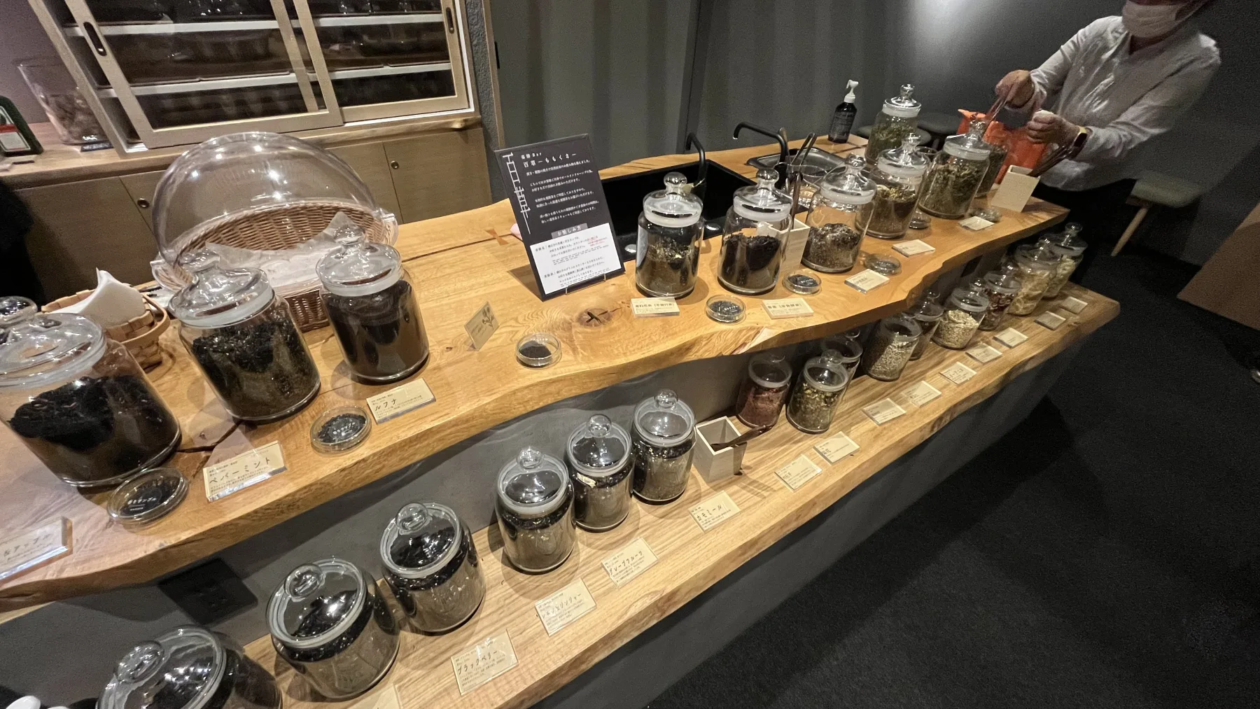 薬膳Barの様子